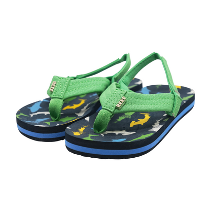 Green Flip-Flops Shoes