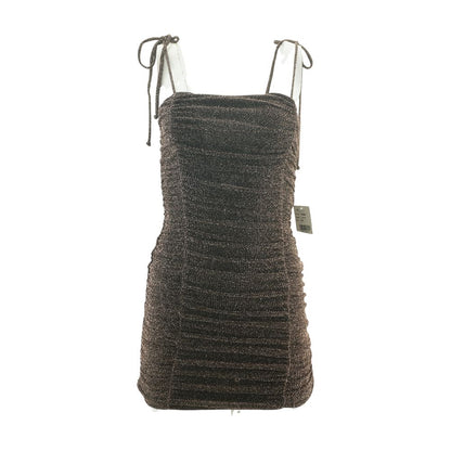 Bronze Mini Dress