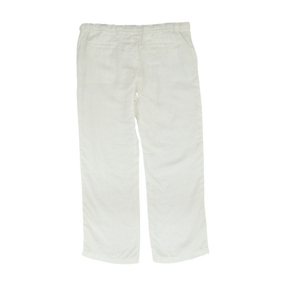 White Regular Pants