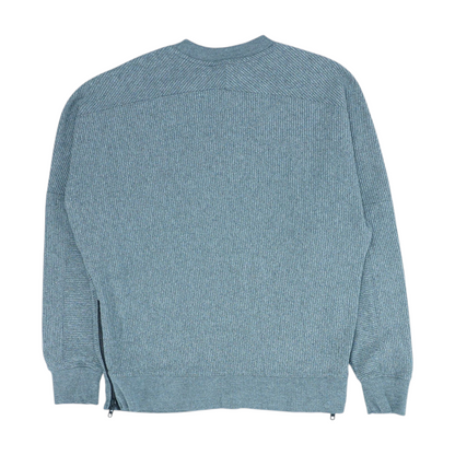 Gray Solid Sweatshirt Pullover