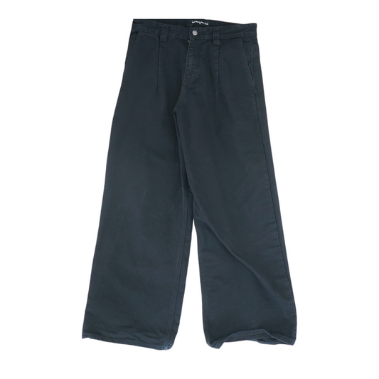 Black Straight Pants