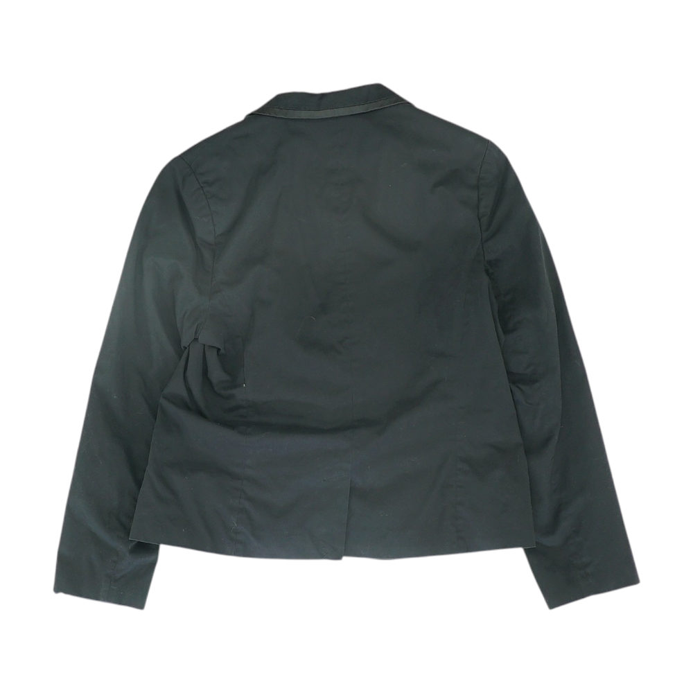 Black Solid Blazer