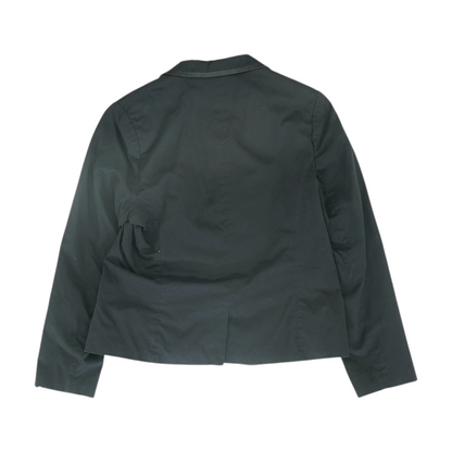 Black Solid Blazer