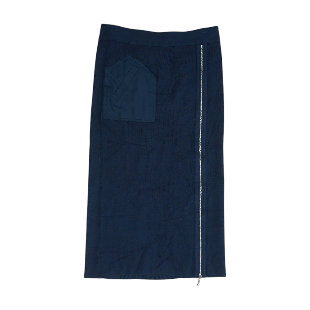 Navy Midi Skirt