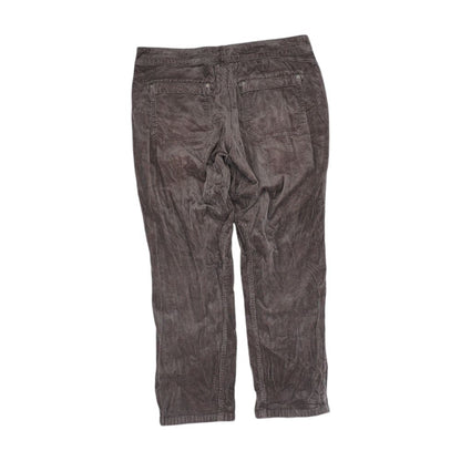 Brown Solid Chino Pants