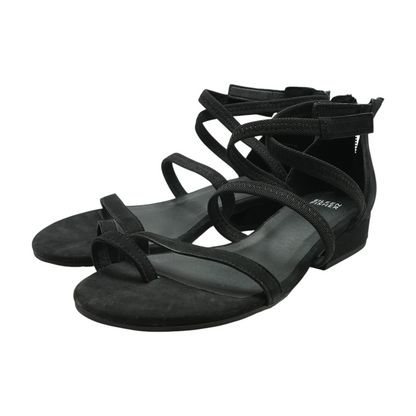 Black Heeled Sandals