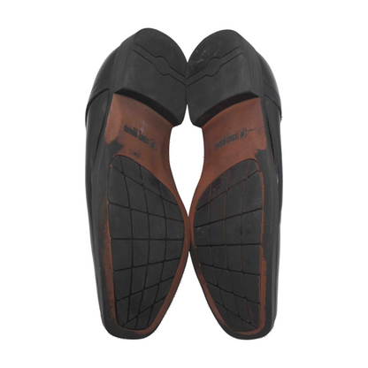 Black Slip-On Dress Shoes