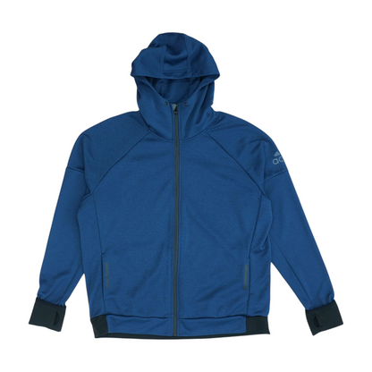 Blue Solid Active Jacket