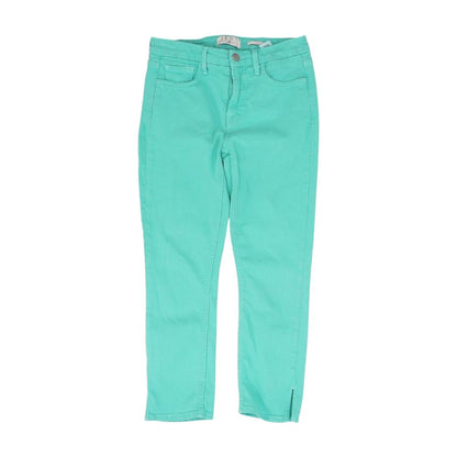 Blue Solid Chino Pants