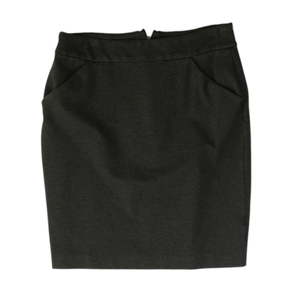 Charcoal Mini Skirt