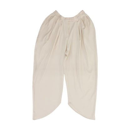 Beige Dress Wide Leg Pants