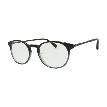 Black TFM006 Round Prescription Eyewear