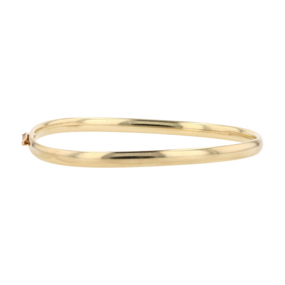18K Yellow Gold Bangle Bracelet