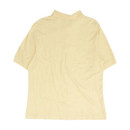 Yellow Short Sleeve Polo