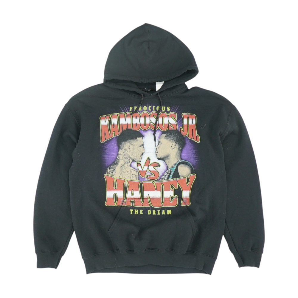 Black Solid Hoodie Pullover