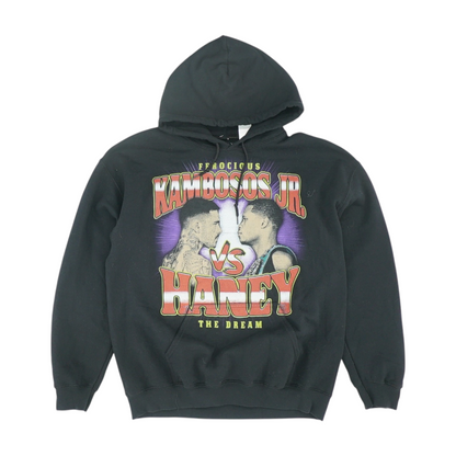 Black Solid Hoodie Pullover