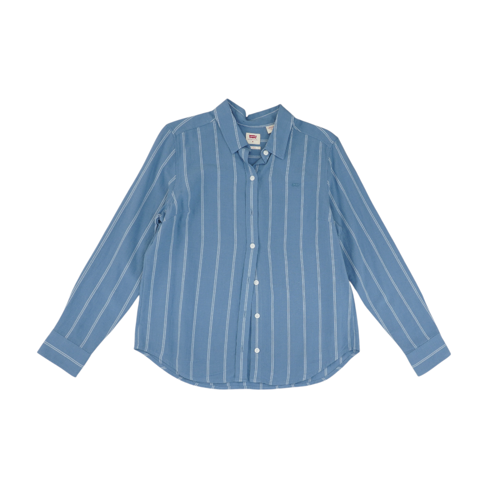 Blue Striped Button Down