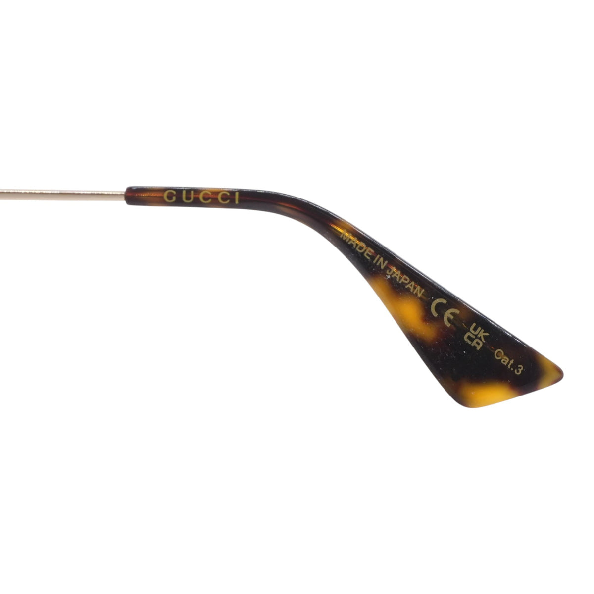 Gold Aviator Sunglasses