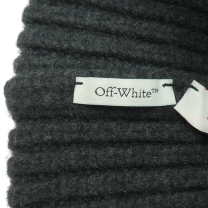 Helvetic Ribbed Beannie in Dark Heather Grey
