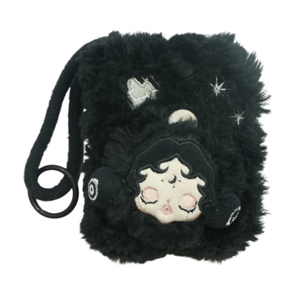 Skullpanda Plush Mini Bag Keychain
