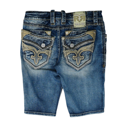 Blue Denim Shorts