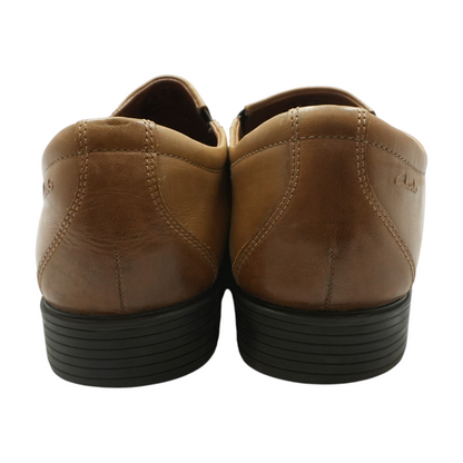 Tan Slip-On Dress Shoes