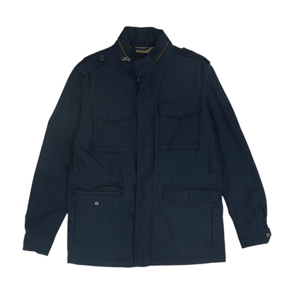 Navy Solid Jacket