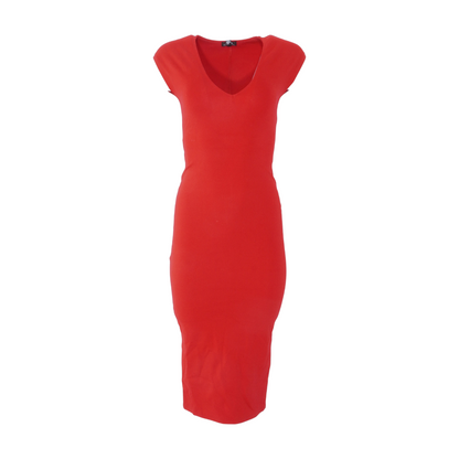 Red Midi Dress