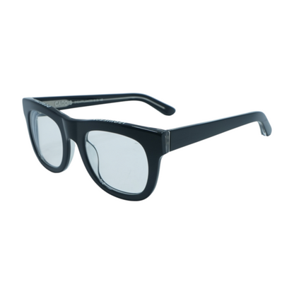 Black D28 Square Prescription Eyewear