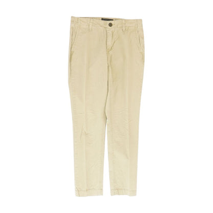 Tan Solid Chino Pants