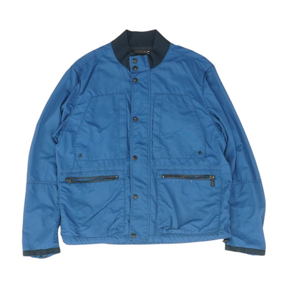 Blue Solid Jacket