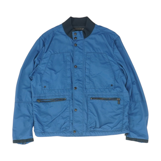 Blue Solid Jacket