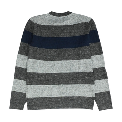 Roots Gray Striped Pullover Sweater – Image 2