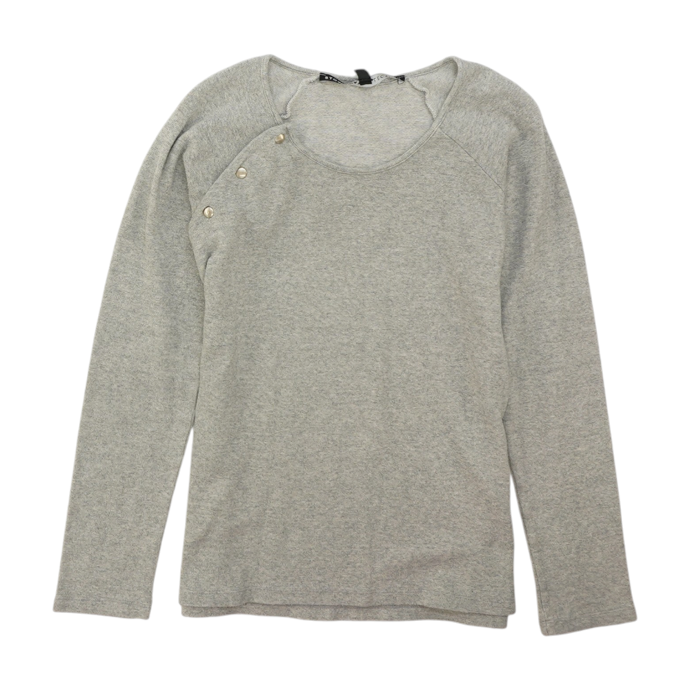 Gray Maternity Pullover Sweater