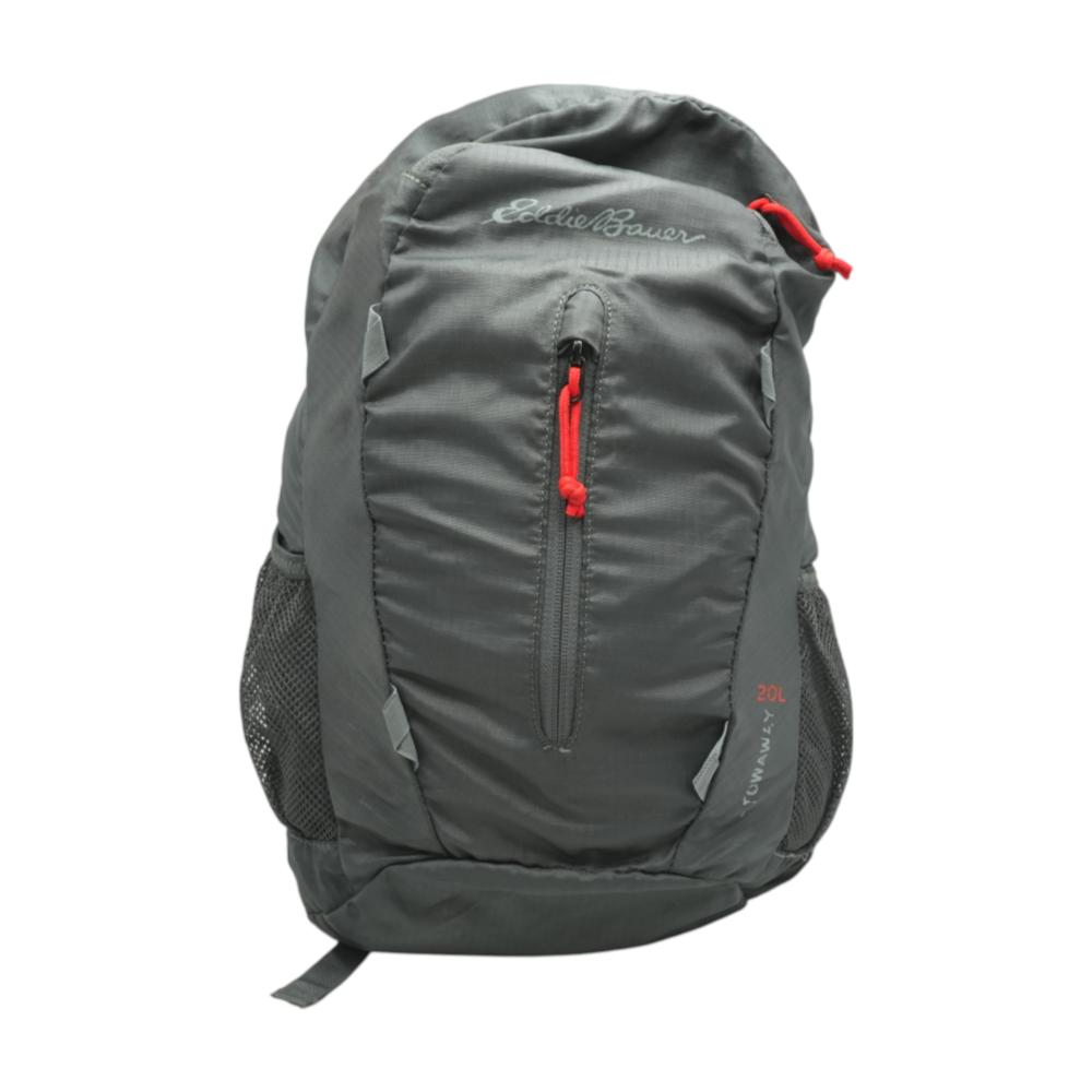 Eddie Bauer Gray Backpack – Image 1