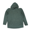 Green Solid Hoodie Pullover