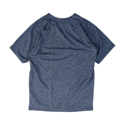 Navy Abstract Swim Top