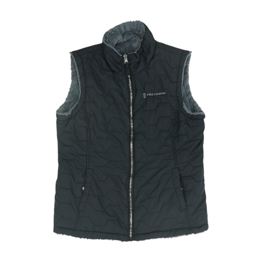 Black Solid Vest