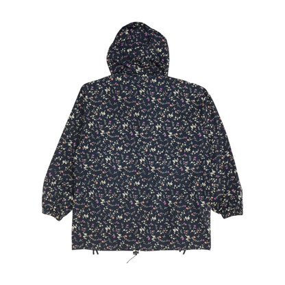 Navy Floral Rain Jacket