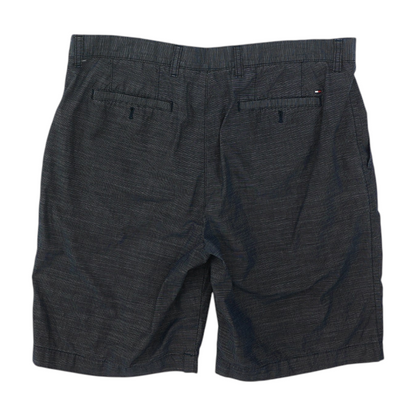 Navy Striped Chino Shorts