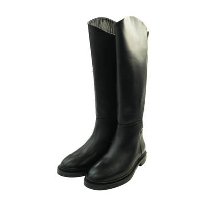 Black Knee-High Boots