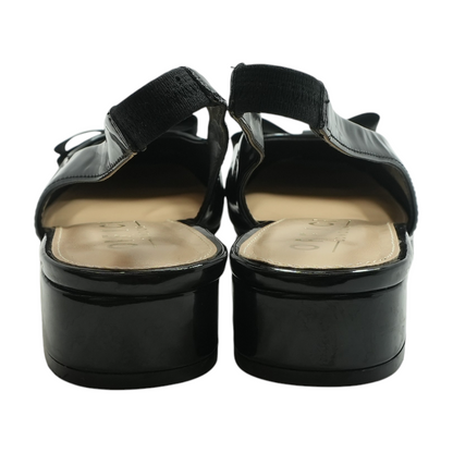 Black Slip-On Flats