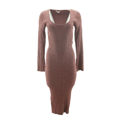 Mauve Midi Dress