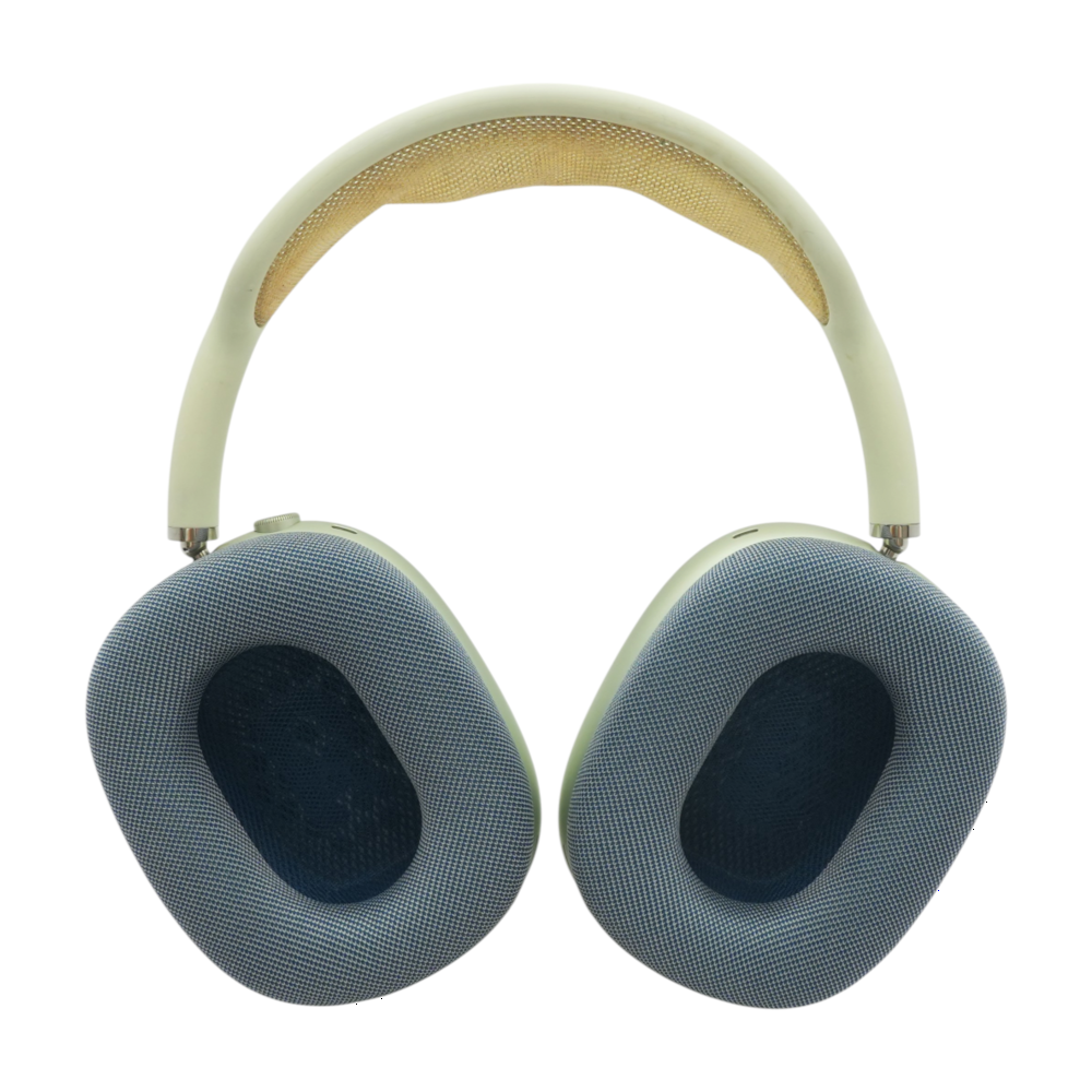 Green AirPods Max (Lightning) Noise Cancelling Headphones With Blue Earpads
