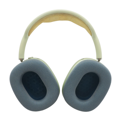 Green AirPods Max (Lightning) Noise Cancelling Headphones With Blue Earpads