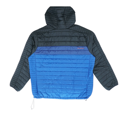 Blue Color Block Jacket