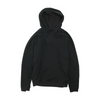 Black Solid Hoodie Pullover