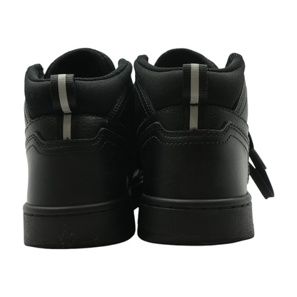 Black High-Top Athletic Shoes