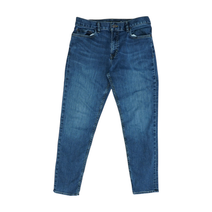 Navy Tapered Jeans