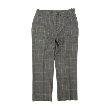 Sag Harbor Gray Check Regular Pants – Image 1